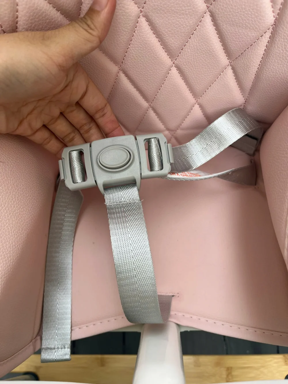 Ghế ăn dặm Babyhop kèm thanh gác chân & đệm, nâng hạ 2 nấc - Ảnh 15
