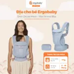 Địu Ergobaby Omni Deluxe (còn box) - Ảnh 13
