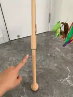 Kệ chữ A (kèm đồ chơi vận động) & giá treo cũi bằng gỗ Bon store 0-2 tuổi - Ảnh 4