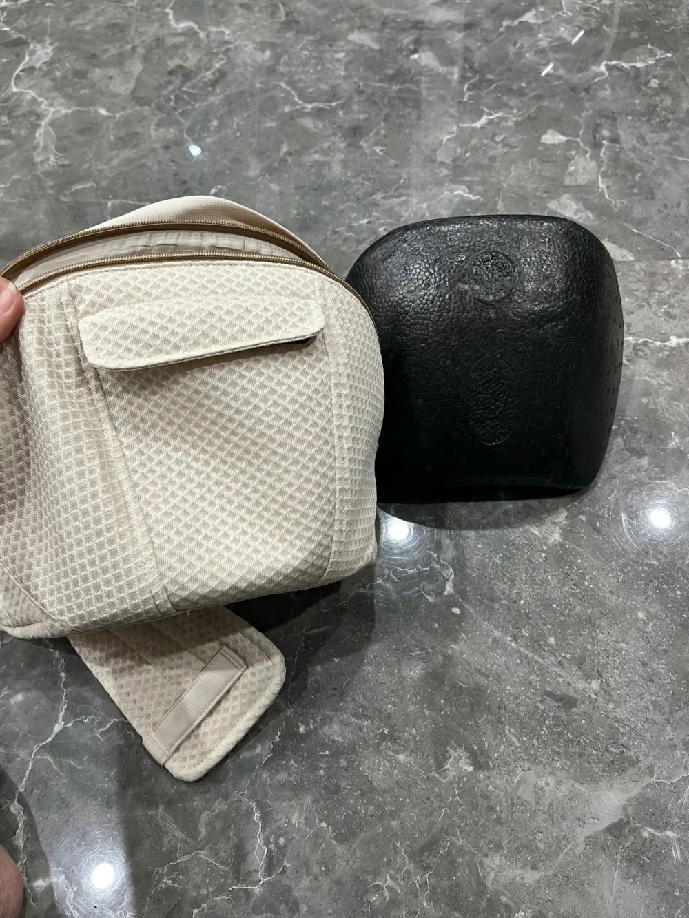 Địu Ergo baby Alta Hip Seat màu kem (kèm box) - Ảnh 15