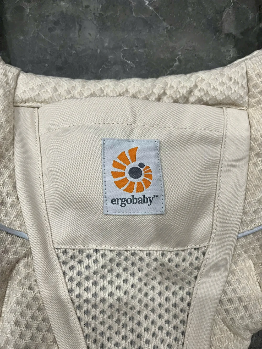 Địu Ergo baby Alta Hip Seat màu kem (kèm box) - Ảnh 12