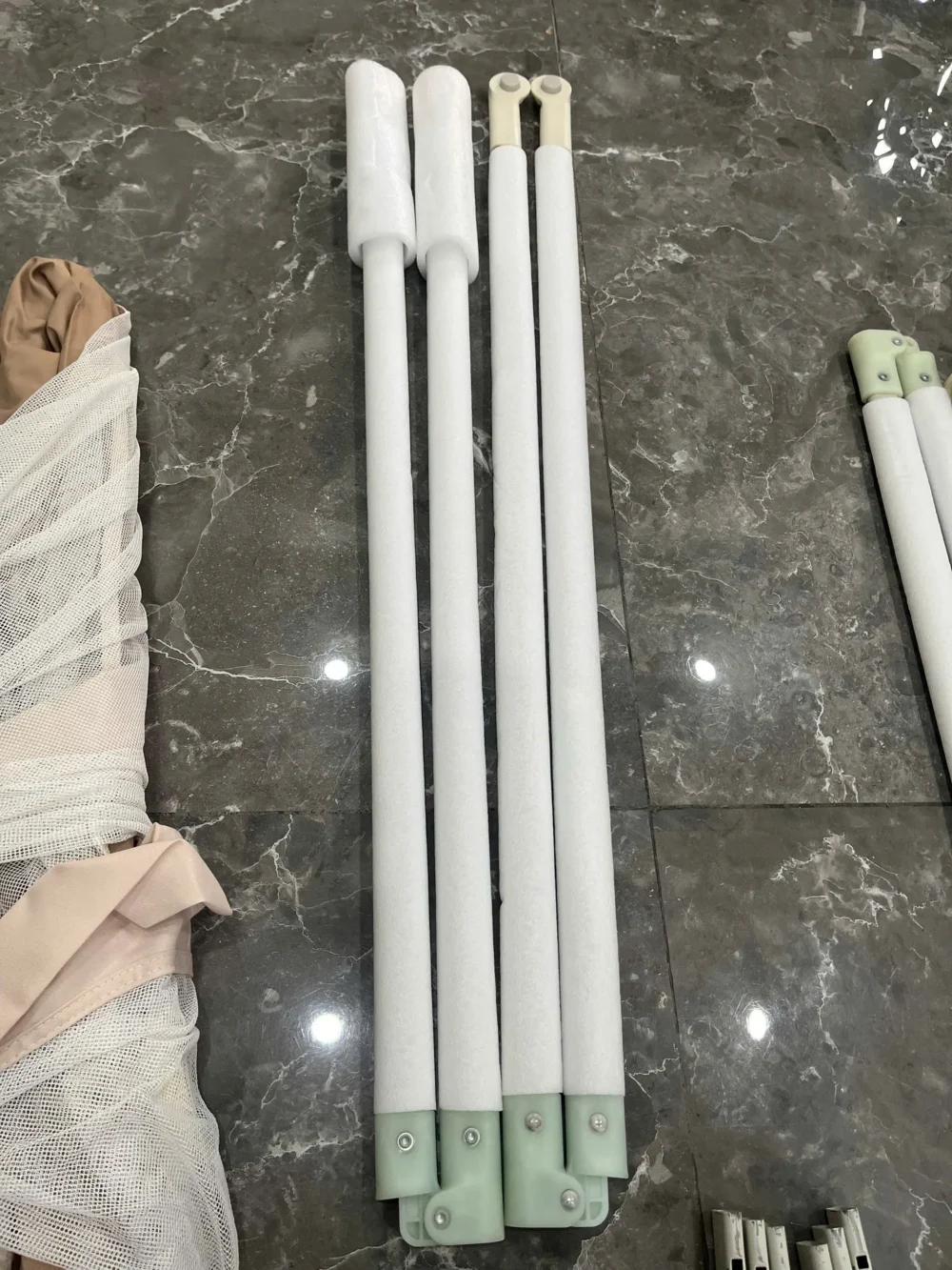 Thanh chắn giường Pakey Premium gấp gọn, tháo lắp tiện lợi KT 1m6x2m (tổng 3 mặt) - Ảnh 10