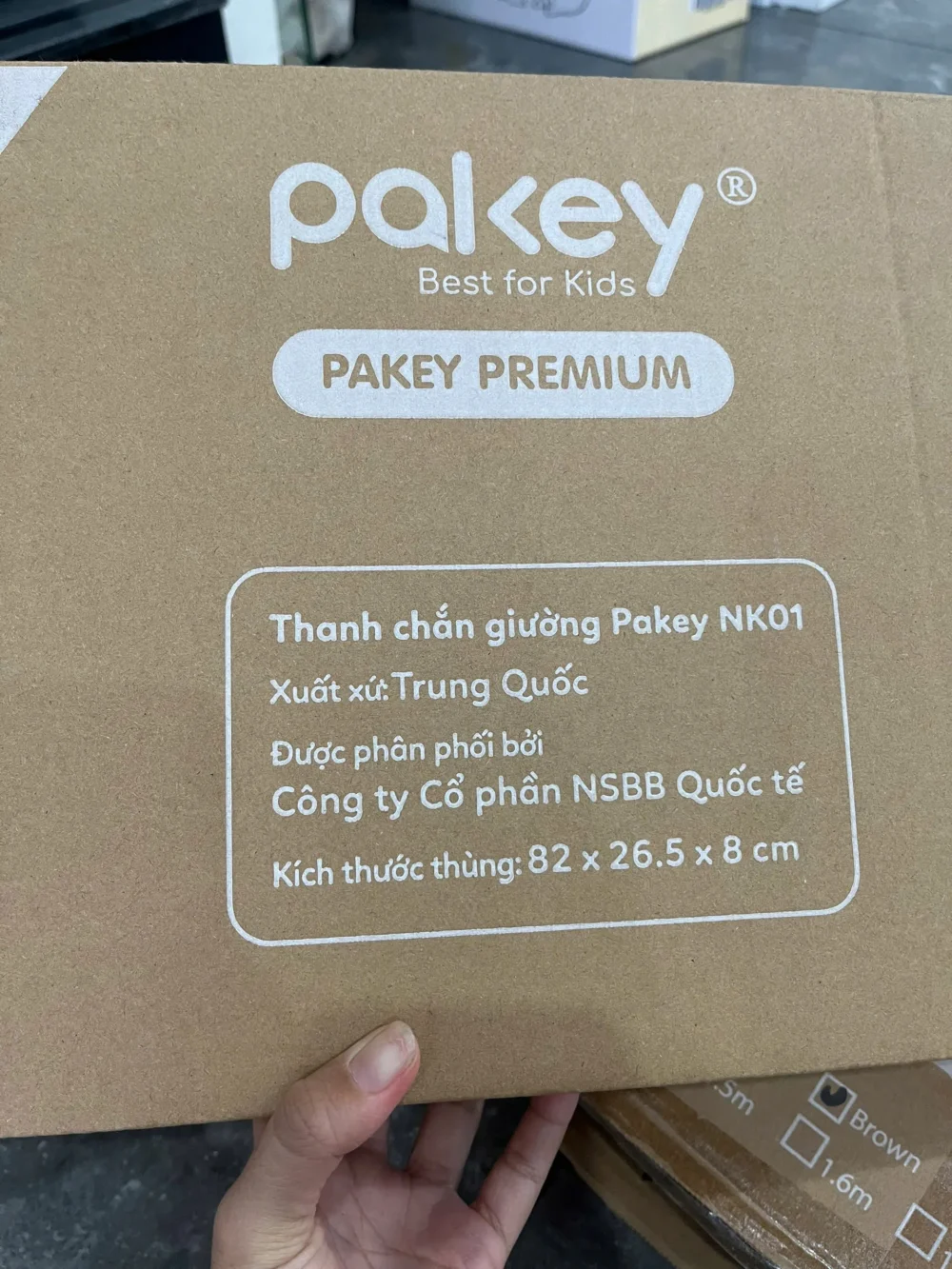Thanh chắn giường Pakey Premium gấp gọn, tháo lắp tiện lợi KT 1m6x2m (tổng 3 mặt) - Ảnh 17