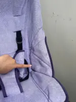 Xe đẩy gấp gọn GB Pockit Air All Terrain màu tím (kèm balo đựng xe) - Ảnh 11