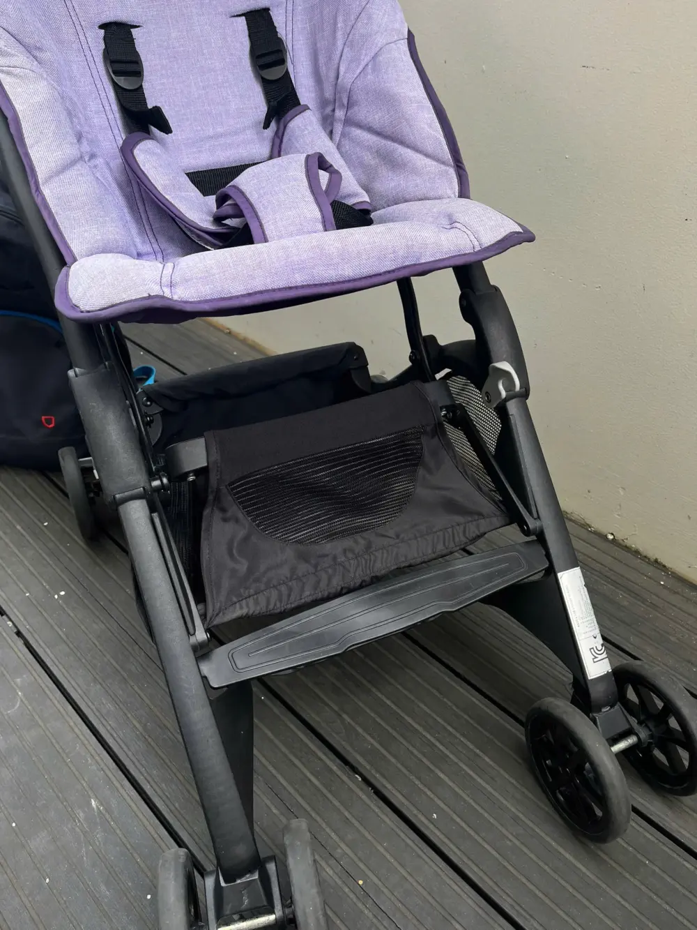 Xe đẩy gấp gọn GB Pockit Air All Terrain màu tím (kèm balo đựng xe) - Ảnh 13