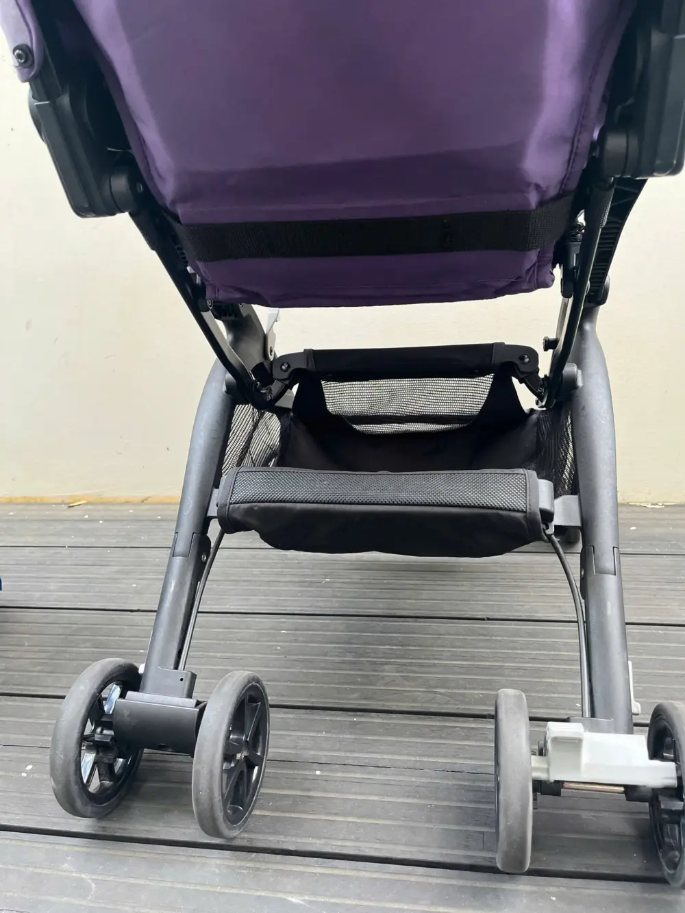 Xe đẩy gấp gọn GB Pockit Air All Terrain màu tím (kèm balo đựng xe) - Ảnh 14