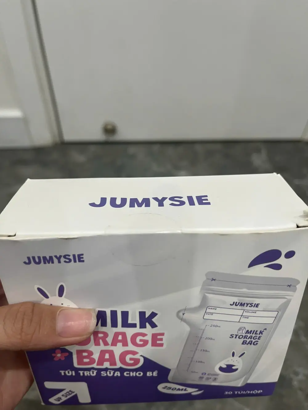Set 2 món 3 bình trữ sữa cổ rộng Fatz 150ml & Túi trữ sữa Jumysie 250ml (nguyên seal) - Ảnh 3