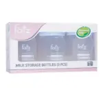 Set 2 món 3 bình trữ sữa cổ rộng Fatz 150ml & Túi trữ sữa Jumysie 250ml (nguyên seal) - Ảnh 5