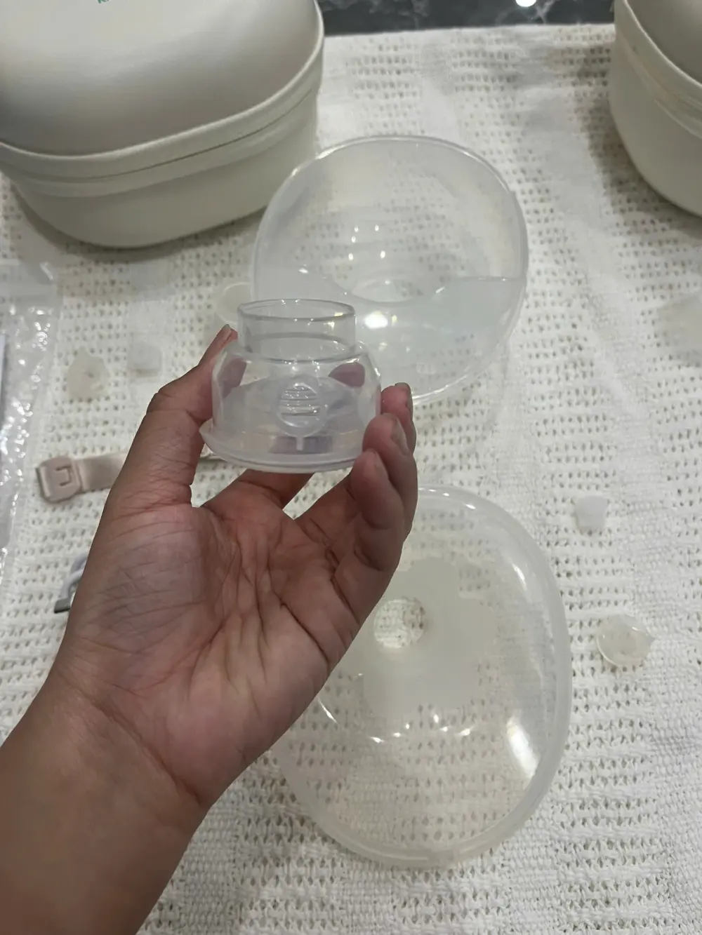 Máy hút sữa không dây Kamidi Smart hoa sen (còn cốp đựng máy) - Ảnh 20