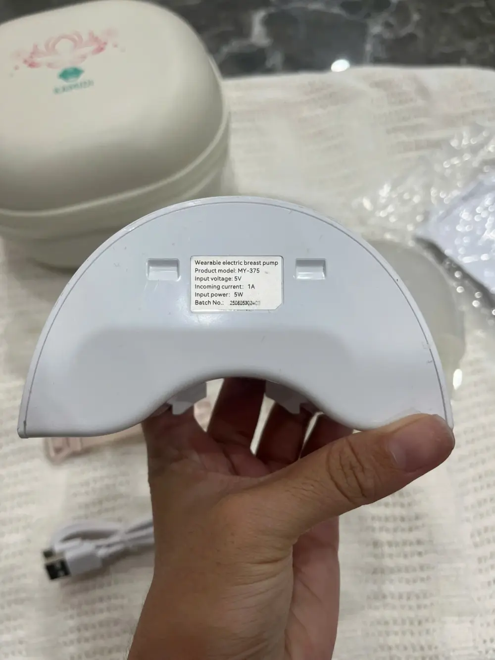 Máy hút sữa không dây Kamidi Smart hoa sen (còn cốp đựng máy) - Ảnh 21