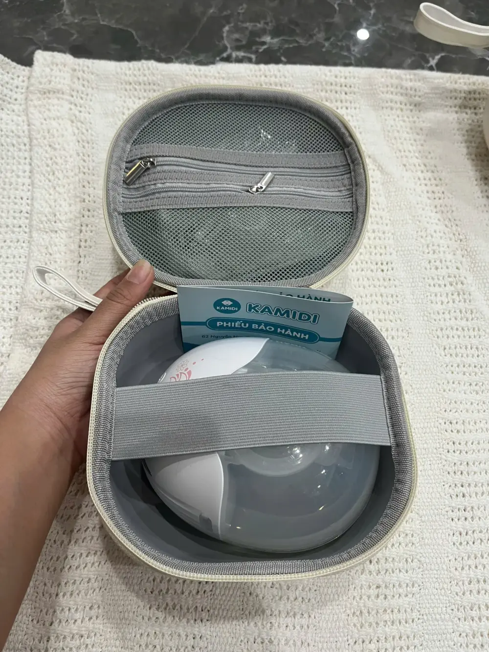 Máy hút sữa không dây Kamidi Smart hoa sen (còn cốp đựng máy) - Ảnh 33