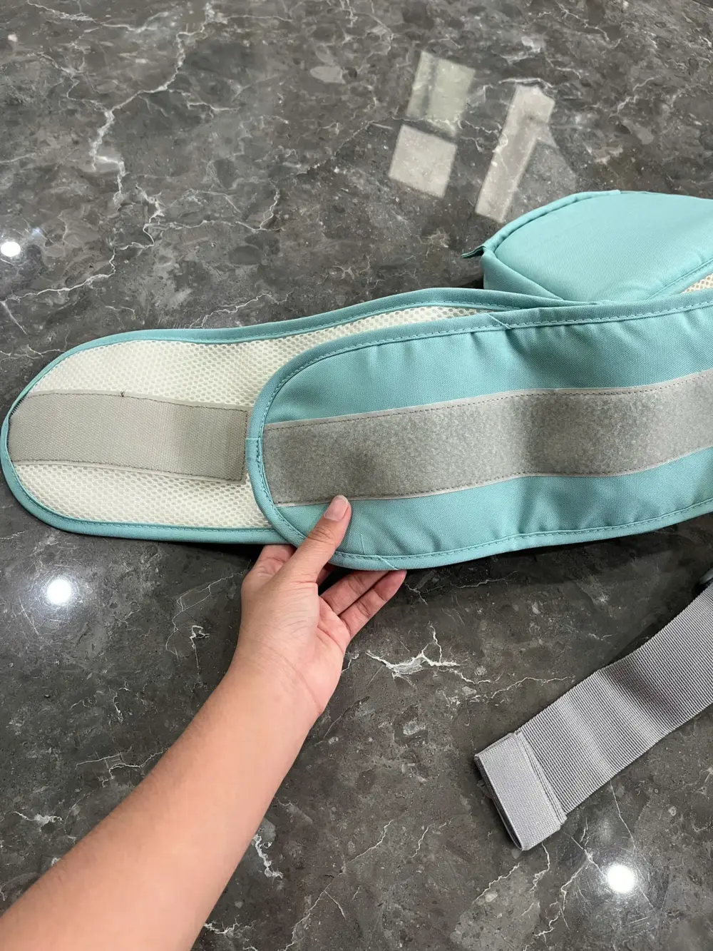 Địu Hipseat Mama’s Choice màu ngọc lam (no box) 4-36M tối đa 15kg - Ảnh 14