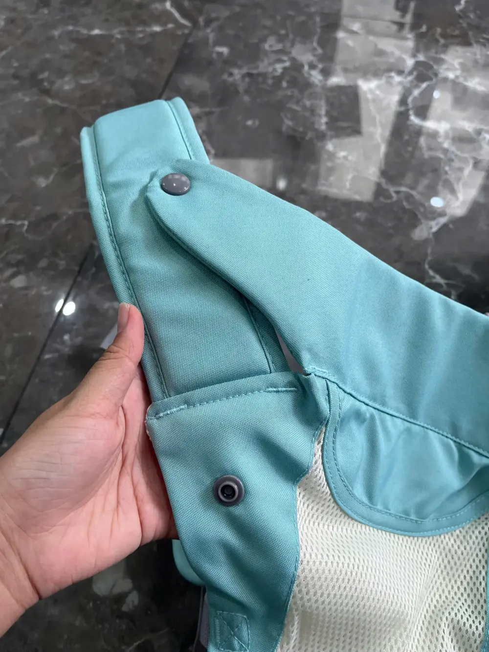 Địu Hipseat Mama’s Choice màu ngọc lam (no box) 4-36M tối đa 15kg - Ảnh 27