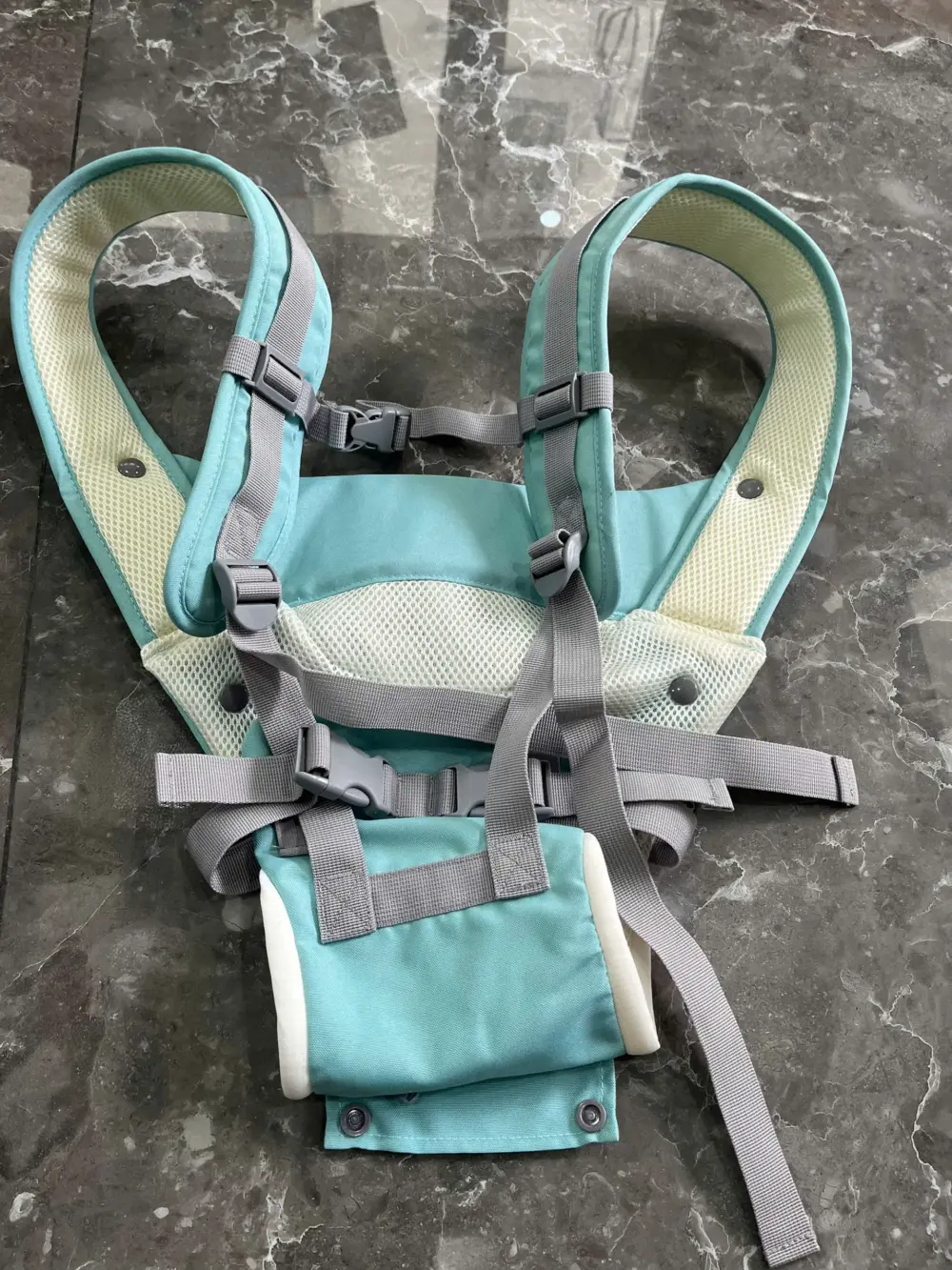 Địu Hipseat Mama’s Choice màu ngọc lam (no box) 4-36M tối đa 15kg - Ảnh 29