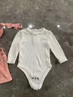 Đầm yếm dài tay bé gái 2 món kèm nơ Nicole Miller (size 6-9m) - Ảnh 11