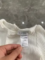 Đầm yếm dài tay bé gái 2 món kèm nơ Nicole Miller (size 6-9m) - Ảnh 13