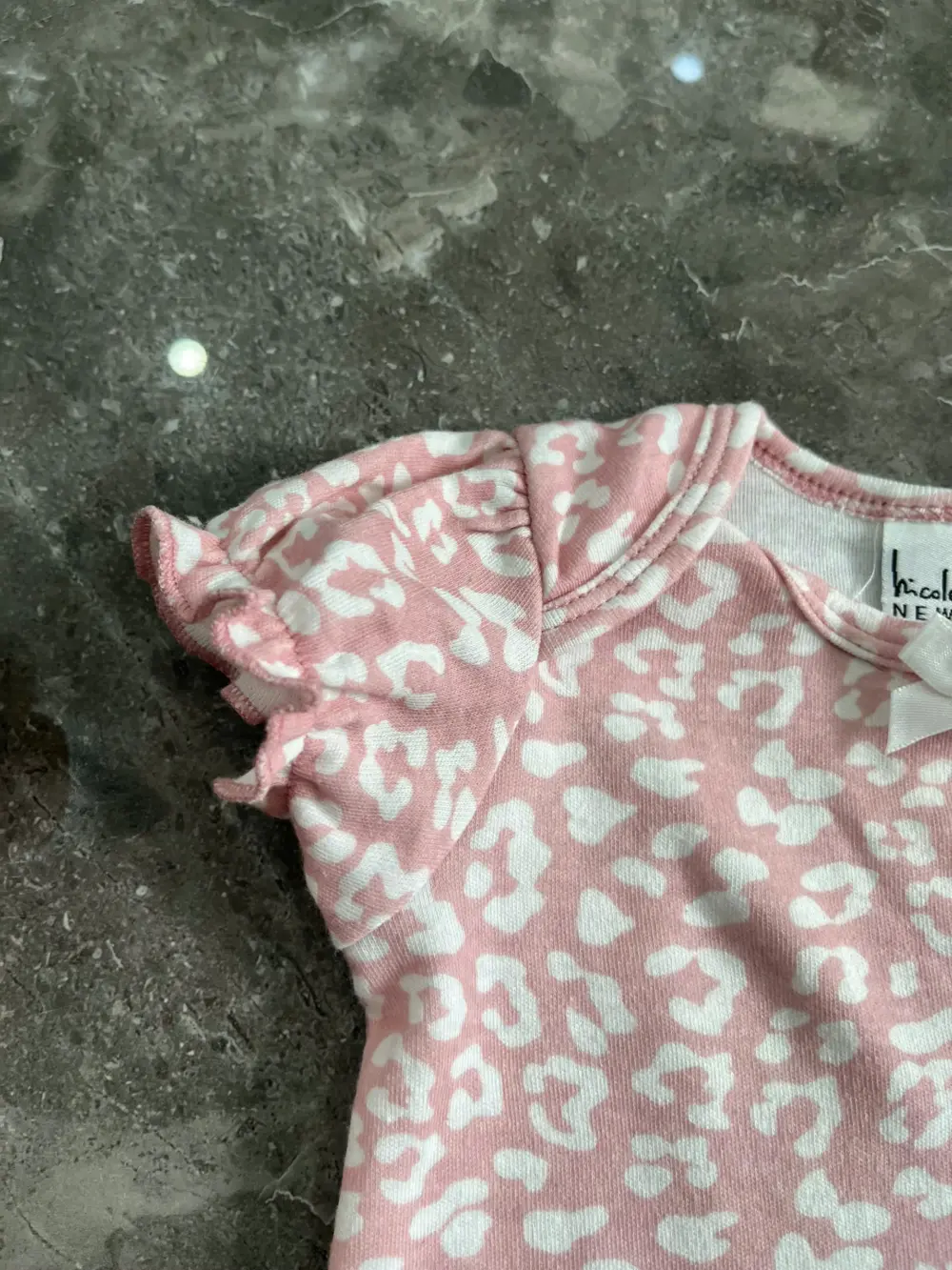 Set 2 bodyship bé gái Nicole Miller NY (size 6-9m) - Ảnh 6