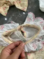 Set 2 bộ bodysuit dài tay hoa nhí vintage Chikpea Organic (size 6-9m) - Ảnh 14