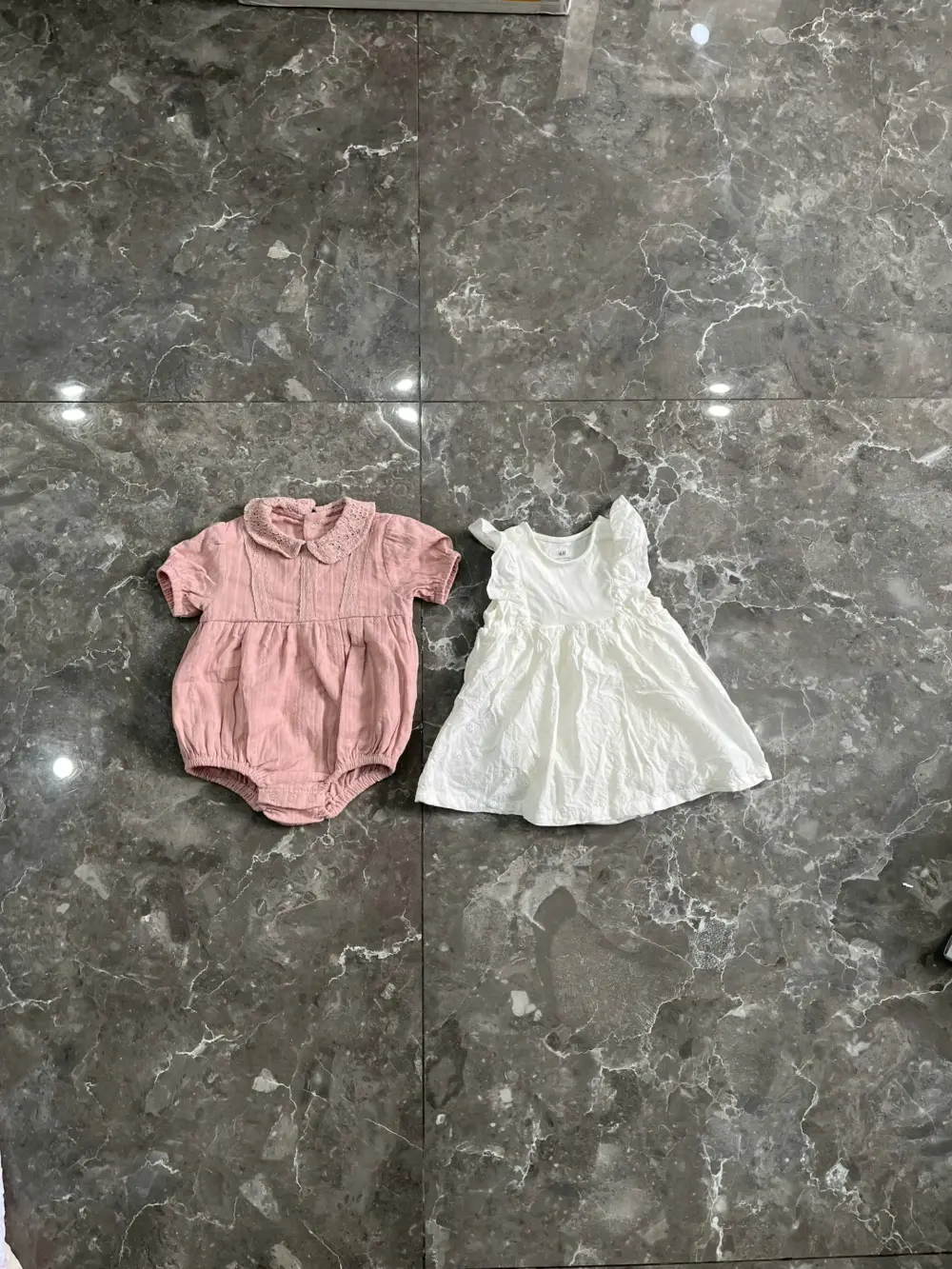 Set 2 váy bodychip mixbrand H&M & RZ by Rachel zoe (3-6m) - Ảnh 11