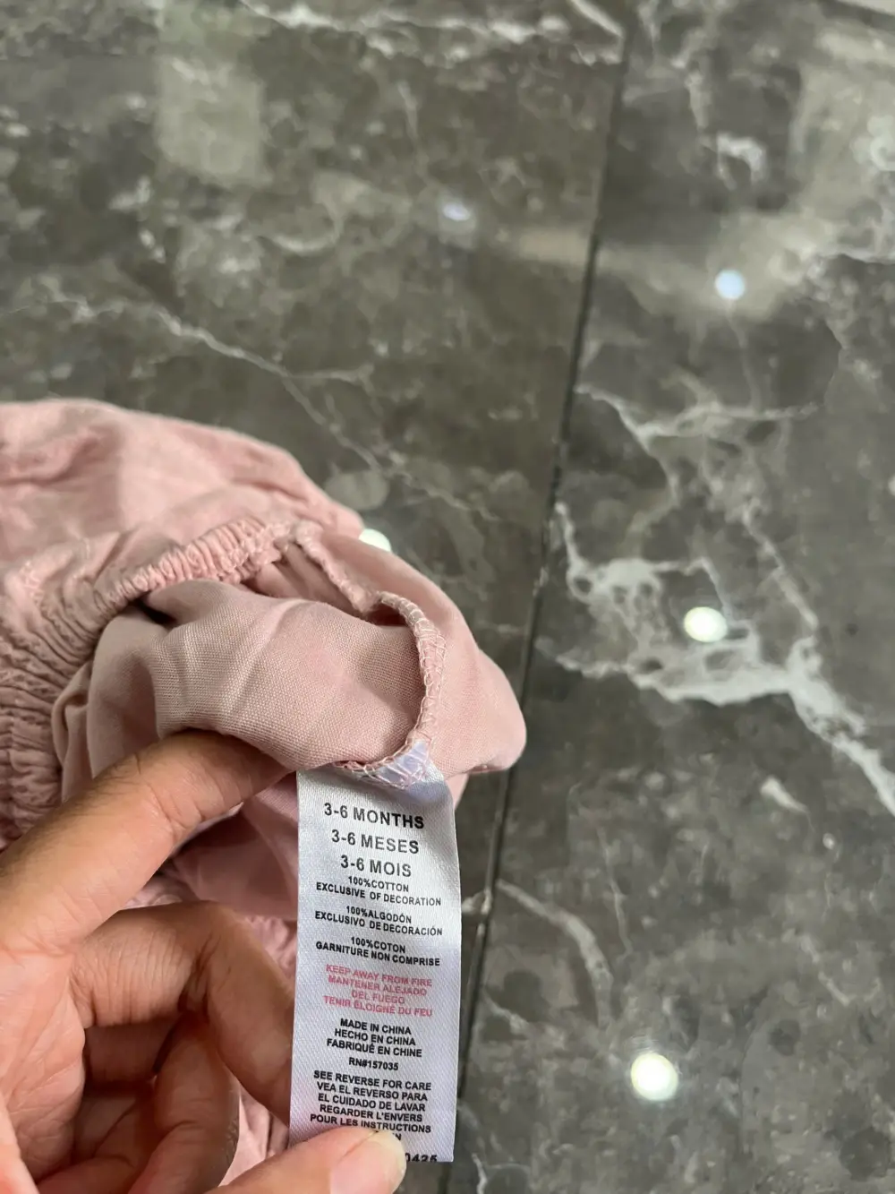 Set 2 váy bodychip mixbrand H&M & RZ by Rachel zoe (3-6m) - Ảnh 5