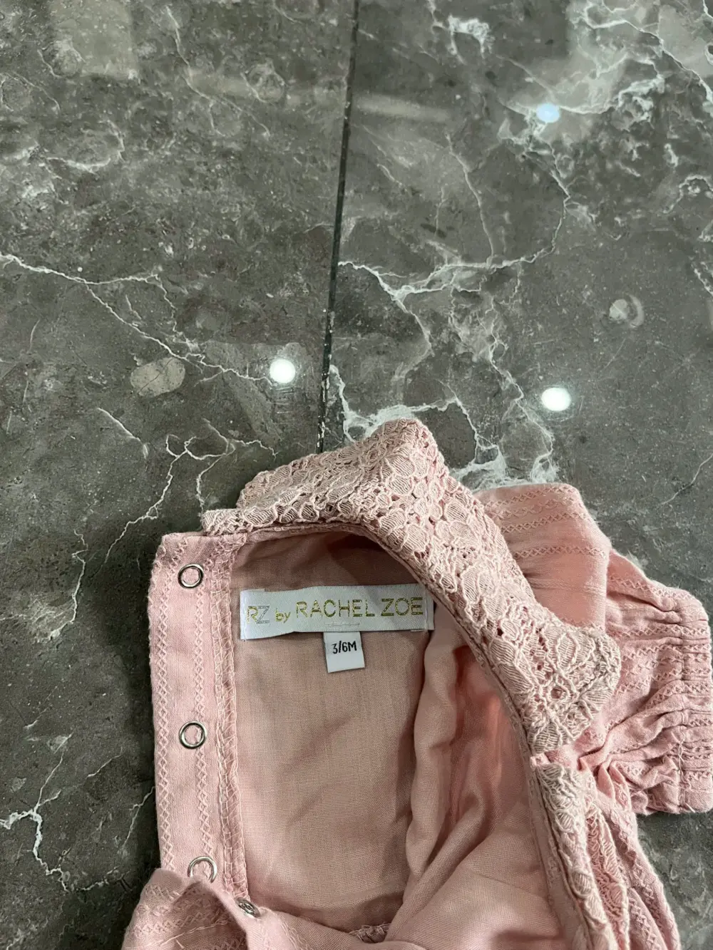 Set 2 váy bodychip mixbrand H&M & RZ by Rachel zoe (3-6m) - Ảnh 7