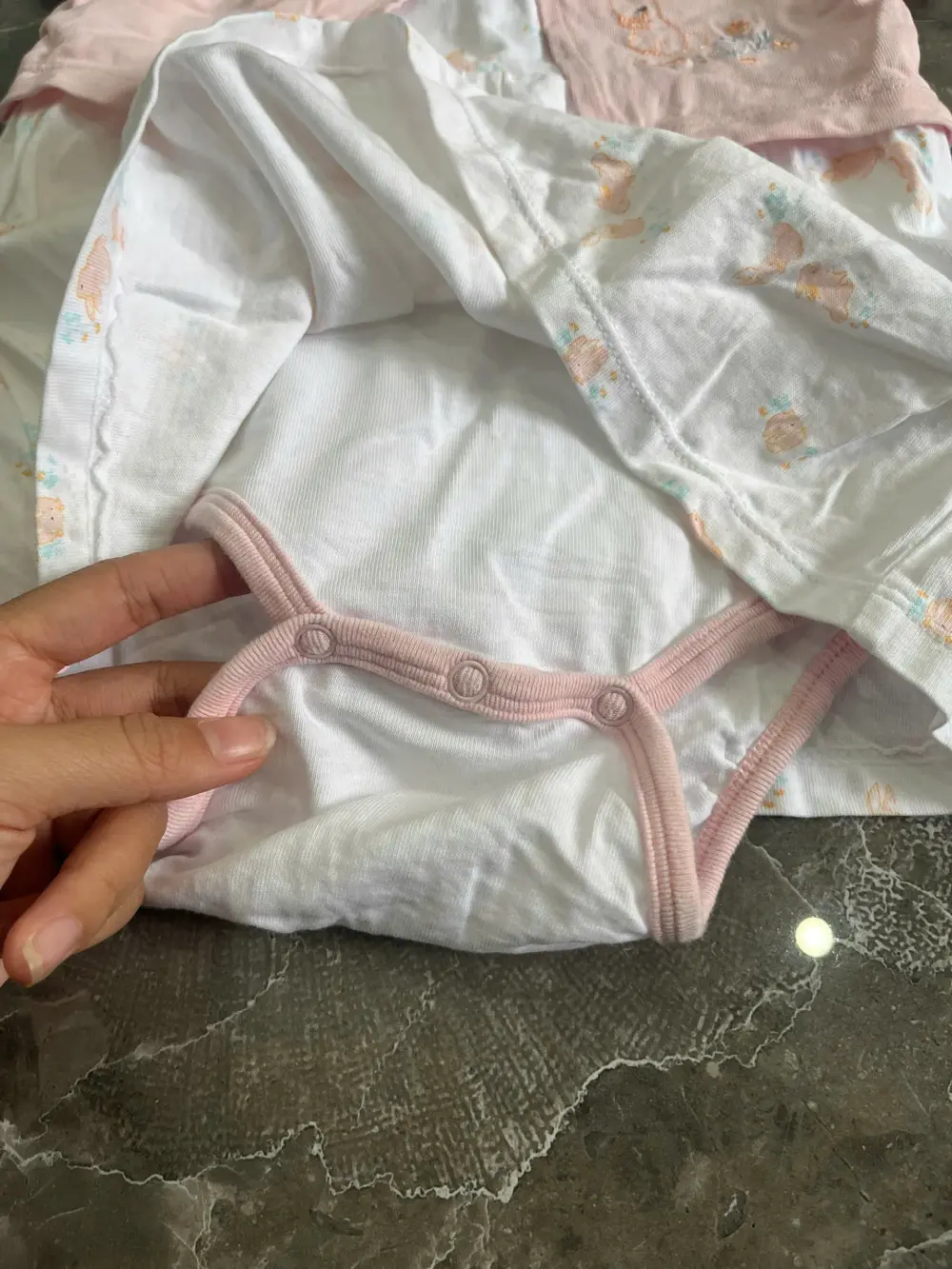 Set 2 món váy và body đùi Animo (size 0-6m) - Ảnh 7