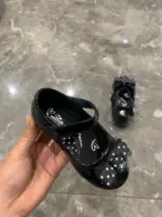 Giày búp bê đen bóng Kento (size 22) - Ảnh 8