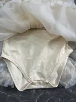 Đầm body phối lưới màu kem Little bill (size 0-3m) - Ảnh 9