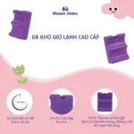 Balo bỉm sữa giữ nhiệt & 2 đá gel lạnh Mama's Choice - Ảnh 3