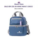 Balo bỉm sữa giữ nhiệt & 2 đá gel lạnh Mama's Choice - Ảnh 6