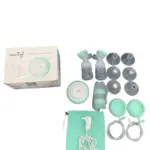 Máy hút sữa điện đôi Motif Twist màu xanh (còn box)