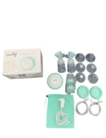 Máy hút sữa điện đôi Motif Twist màu xanh (còn box)