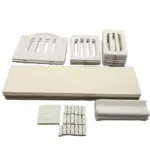 Quây cũi nhựa kèm thảm lót sàn BabyViva màu kem, nâu (size:1m8x2m)
