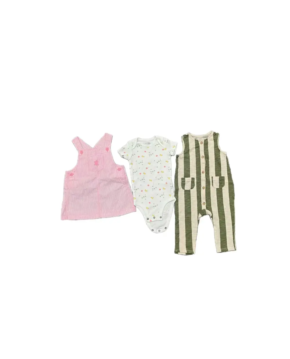 craiyon_180619_image Set 3 món bodysuit váy yếm mix brand Carter’s , Cat & Jack (size 3/6m) - Ảnh 1