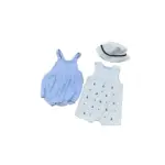 Set 2 món đồ mùa hè cho bé gái mix brand Little me & Janie&Jack (size 6/12m) kèm nón