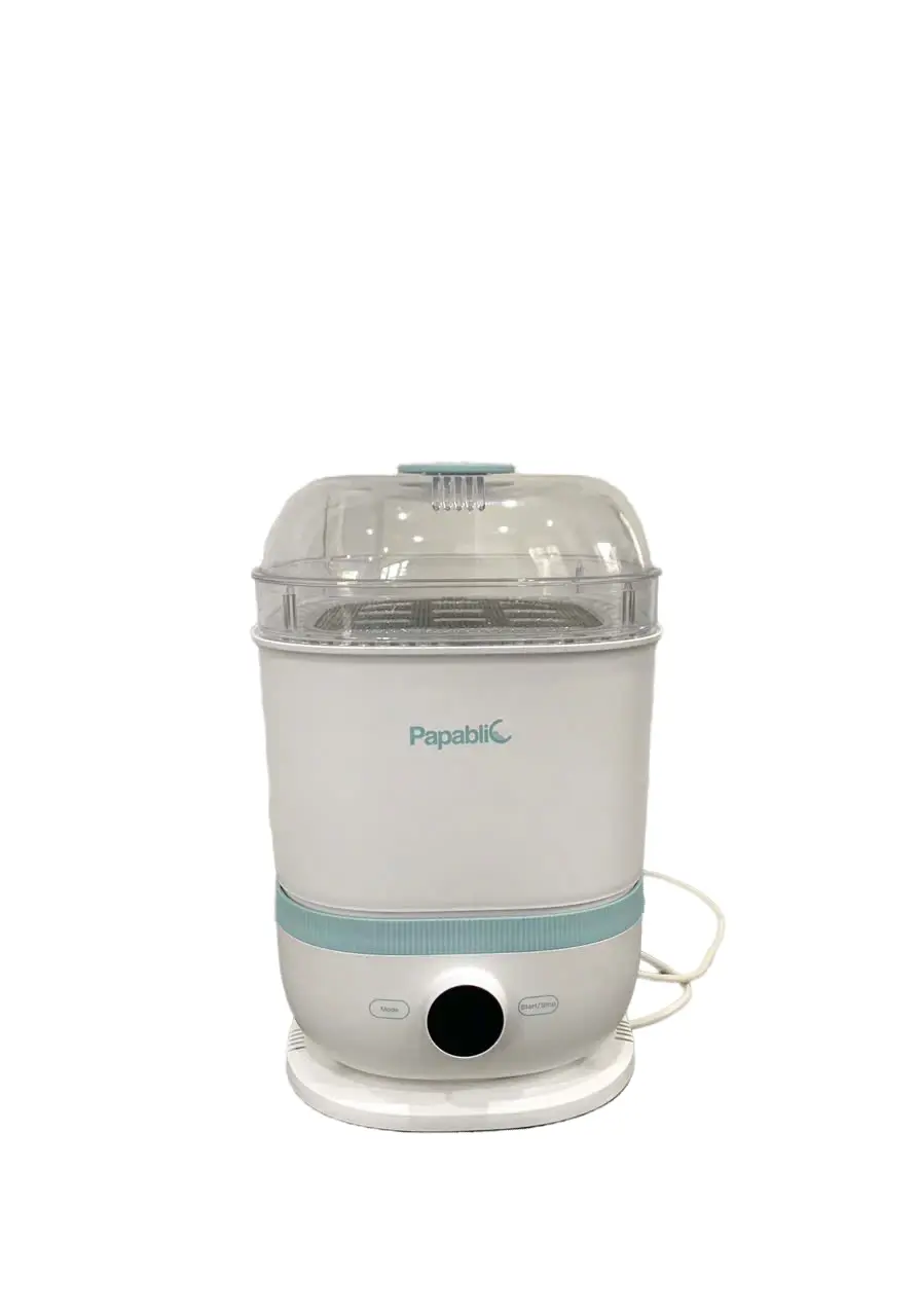 craiyon_180735_image Máy tiệt trùng và sấy khô bình sữa Papablic Premium 5in1 màu trắng xanh (no box) - Ảnh 1
