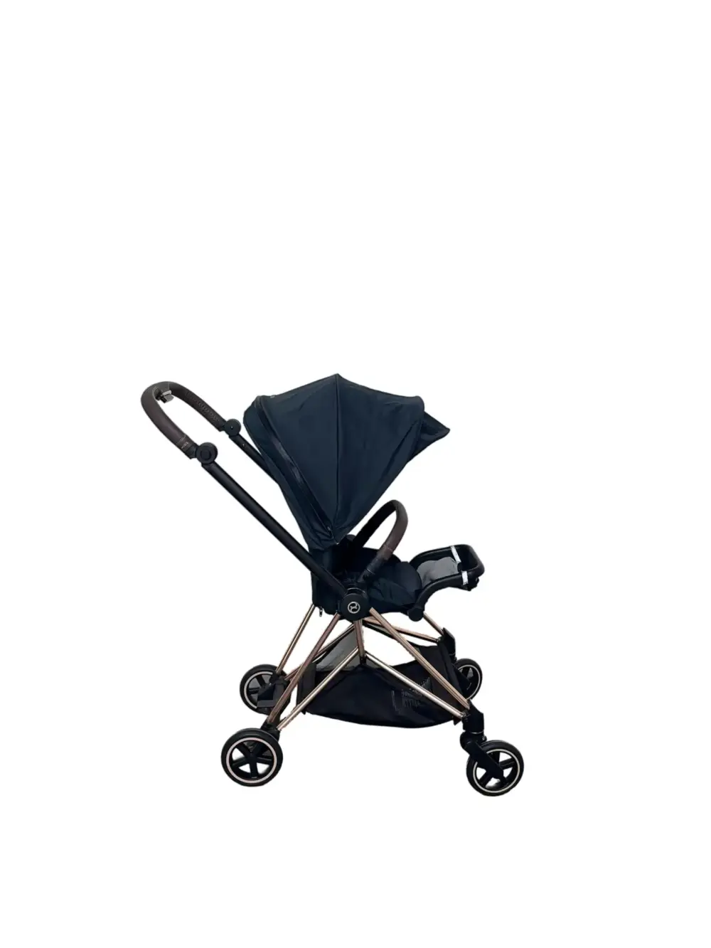 craiyon_212550_image Xe đẩy Cybex mios 2 màu đen khung rose gold (2) 0-4 tuổi tối đa 22kg - Ảnh 1