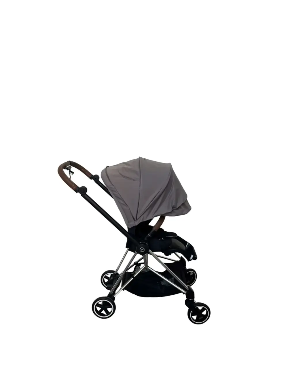 craiyon_212559_image Xe đẩy Cybex mios 2 màu xám be khung bạc 0-4 tuổi tối đa 22kg - Ảnh 1