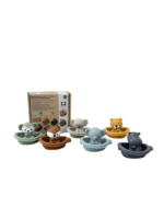 Đồ chơi nhà tắm, xếp chồng cho bé silicon (full box) no brand - Ảnh 10