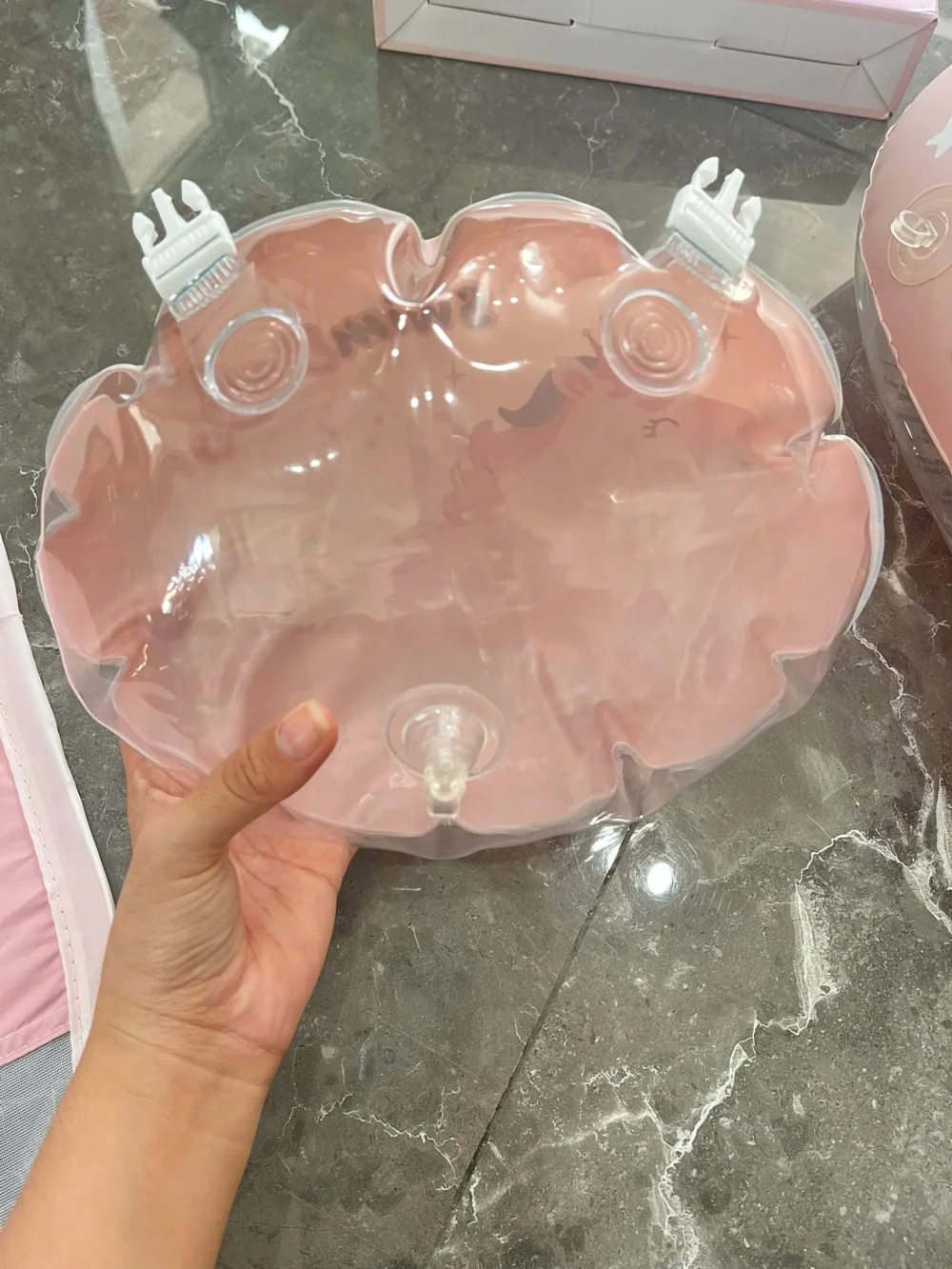 Phao bơi chống lật cho bé Swimbobo có túi khí và mái che ( full box) swimbobo - Ảnh 9