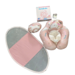 Phao bơi chống lật cho bé Swimbobo có túi khí và mái che ( full box) swimbobo