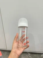 Bình sữa thủy tinh cổ rộng Pigeon PPSU 240ml kèm núm ti (full box) Pigeon - Ảnh 2