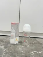 Bình sữa thủy tinh cổ rộng Pigeon PPSU 240ml kèm núm ti (full box) Pigeon - Ảnh 6