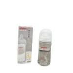 Bình sữa thủy tinh cổ rộng Pigeon PPSU 240ml kèm núm ti (full box) Pigeon