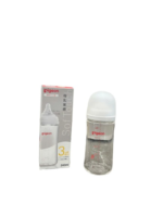Bình sữa thủy tinh cổ rộng Pigeon PPSU 240ml kèm núm ti (full box) Pigeon