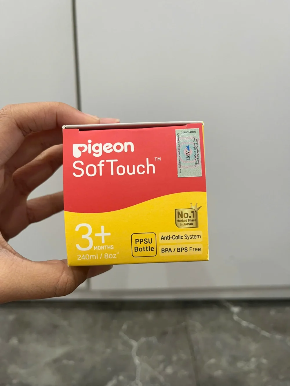 Bình sữa Pigeon PPSU Plus 240ml kèm núm ( full box) Pigeon - Ảnh 8
