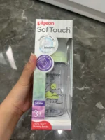 Bình sữa Pigeo PPSU Tester họa tiết Núi/Voi 240ml (fullbox) pigeon - Ảnh 2