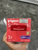 Bình sữa Pigeo PPSU Tester họa tiết Núi/Voi 240ml (fullbox) pigeon - Ảnh 5