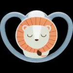 Set 2 ti giả Nuk Space night màu xanh/bạc hà, 2 chiếc kèm hộp đựng ( full box) NuK - Ảnh 2