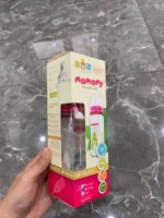 Bình sữa thuỷ tinh Mamamy chống sặc, chống đầy hơi 240ml kèm núm ti size 3 tháng (full box) Mamamy - Ảnh 3